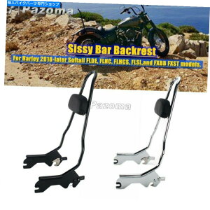 V[V[o[ 2018-2021n[[\tgFLDE FXBB FLSLNCbNq̎O\Sissy Bar For 2018-2021 Harley Softail FLDE FXBB FLSL Quick Passenger Detachable Sissy Bar
