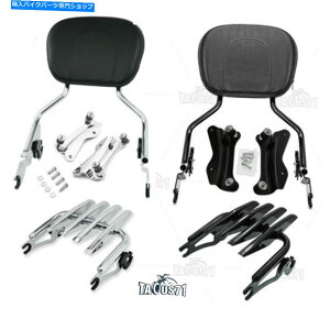V[V[o[ obNXgETCYo[/XeXוbN/hbLOLbgn[[c[O14+ Backrest Sissy Bar / Stealth Luggage Rack / Docking Kit For Harley Touring 14+