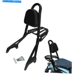 V[V[o[ }n{gXVS950 R SPEĈ߂̕čBLKq̔wSissy BarוbN US Blk Passenger Backrest Sissy Bar&Luggage Rack For Yamaha Bolt XVS950 R Spec