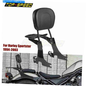 V[V[o[ 94-03n[[X|[cX^[XL 883 1200̂߂̗qwpbhSissy BarNbV Passenger Backrest Pad Sissy Bar Cushion For 94-03 Harley Sportster XL 883 1200