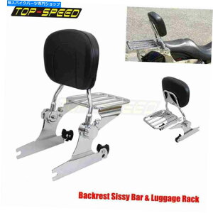 V[V[o[ n[[\tgiCggCFXSTB FLSTF̂߂̌㕔wSissy BarוbN Rear Backrest Sissy Bar& Luggage Rack For Harley Softail Night Train FXSTB FLSTF