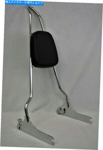 V[V[o[ Chrome 2013-2017pbh - 24 "ƃu[NAEgNCbN[XSissyo[ CHROME 2013-2017 Breakout Quick Release Sissy Bar WITH PAD- 24"