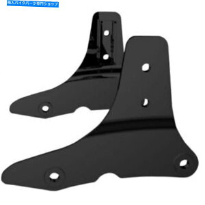 V[V[o[ Drag Specialties Black Square Sissy BarTChv[g2014-19n[[c[O Drag Specialties Black Square Sissy Bar Side Plates 2014-19 Harley Touring