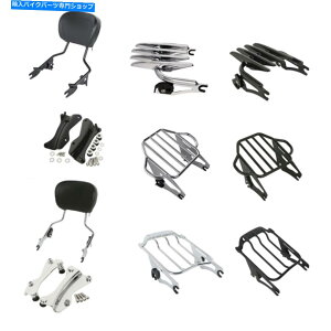 V[V[o[ Sissy Bar̔w̉ו̃hbLOn[hEFA2014-2020 19 Sissy Bar Backrest Luggage Rack Docking Hardware For Harley Touring 2014-2020 19