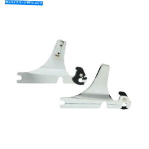 V[V[o[ Sissy BarTChv[gA[ouN[An[[_rbh\FLSTC / FLSTS 00~17 Sissy BAR Side Plates, Removable Chrome, For Harley-Davidson FLSTC/FLSTS 00-17