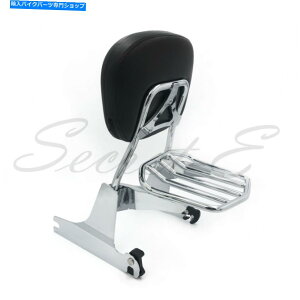 V[V[o[ n[[\tgiCggC00-05̂߂̎O\ȔwSissy Bar̉וI Detachable Backrest Sissy Bar Luggage Rack for Harley Softail Night Train 00-05