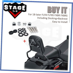 �V�[�V�[�o�[ 18-21�n�[���[�u���C�N�A�E�g114 FXBRS�̎��O���\�w�������Sissy Bar Docking Set For 18-21 Harley Breakout 114 FXBRS Detachable Backrest Sissy Bar Docking Set
