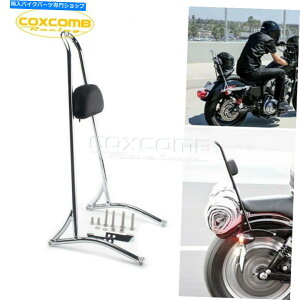 �V�[�V�[�o�[ �n�[���[�_�C�iFXD FXDC 06-17�̂��߂̔w�̍�����q�N�b�V������Sissy Bar�̔w������ Tall Passenger Cushion Sissy Bar Backrest For Harley Dyna FXD FXDB FXDC 06-17�y���s�A���i�z
