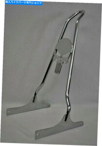 V[V[o[ Chrome 2006-2017 SOSAILn[h}EgpjbVVEXo[Eo[ - 18 " CHROME 2006-2017 Softail Hard Mount Punisher Sissy Bar - 18"