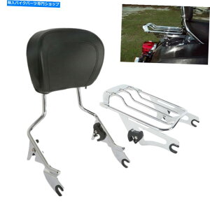 V[V[o[ Sissy Bar BackrestוbNtBbgn[[GNgOChGAEBO14-20 19 Sissy Bar Backrest & Luggage Rack Fit For Harley Electra Glide Air Wing 14-20 19