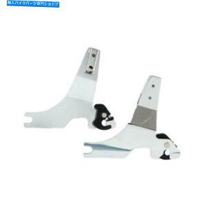 V[V[o[ Sissy BarTChv[gA[ouN[An[[ - _rbh\Sportster 94-03 Sissy BAR Side Plates, Removable Chrome, For Harley-Davidson Sportster 94-03