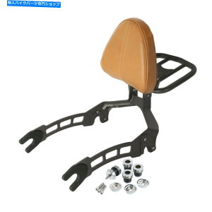 V[V[o[ qSissy Bar̔w̃[`Xv[̓Ch̃XJEg60-20̂߂ɃtBbg܂ Passenger Sissy Bar Backrest W/ Mouting Spools Fit For Indian Scout Sixty 16-20