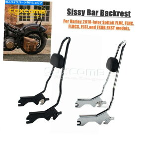 V[V[o[ 2018-2021n[[\tgFXST FLDE FXBB FLSLqSissy Bar̔w For 2018-2021 Harley Softail FXST FLDE FXBB FLSL Passenger Sissy Bar Backrests