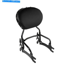 V[V[o[ 12 "obNXgEVV[o[U[pbhtBbgCh`[tE}16-18ubN 12" Backrest Sissy Bar & Leather Pad Fit For Indian Chief Dark Horse 16-18 Black