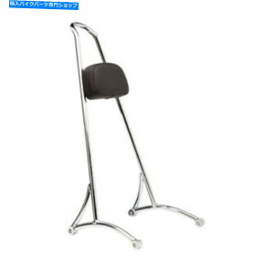 V[V[o[ o[VVo[I[hXN[20 "pbhtNAn[[_rbh\04-20 Burly Sissy BAR Old School 20 " Chrome With Pad, For Harley-Davidson 04-20