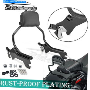 �V�[�V�[�o�[ Sissy Bar Uprright Chot Backrest +�h�b�L���O�L�b�g18-21�n�[���[�t�@�b�g�{�[�C�u���C�N�A�E�g Sissy Bar Upright Chop Backrest + Docking Kit For 18-21 Harley Fat Boy Breakout�y���s�A���i�z