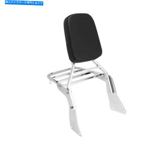 V[V[o[ 胔J1500̂߂̉וbNƃV[gpbh̏q̔wSissyo[ Seat Pad Passenger Backrest Sissy Bar with Luggage Rack For Kawasaki Vulcan 1500