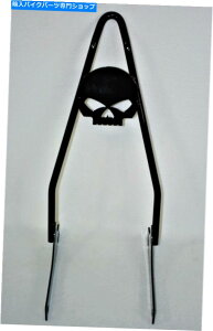 V[V[o[ 2010-2017ChOCh/b{uXJVXo[A18 " 2010-2017 Wide Glide/Fat Bob skull sissy bar, 18"