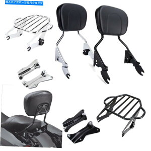 V[V[o[ n[[[hLO[hOCh2014-20̂߂̔wSissy Bar̉ו̃bNn[hEFA Backrest Sissy Bar Luggage Rack Hardware For Harley Road King Road Glide 2014-20