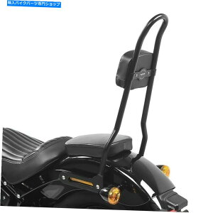 �V�[�V�[�o�[ �n�[���[�_�r�b�h�\���\�t�g�X�g���[�g�{�u18-20 CRAFTRIDS SRL�u���b�N Sissy bar for Harley Davidson Softail Street Bob 18-20 Craftride SRL black