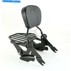 V[V[o[ Sissy Bar̔wpbhוbÑhbLOLbgtBbĝ߂̃n[[[hOCh09-13 Sissy Bar Backrest Pad Luggage Rack Docking Kit Fit For Harley Road Glide 09-13