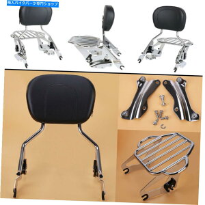 V[V[o[ n[[14-2021̂߂̎O\Ȕŵ΂̃o[/וbN/hbLOn[hEFA Detachable Backrest Sissy Bar/ Luggage Rack/ Docking Hardware For Harley 14-2021