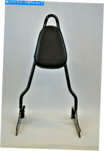 �V�[�V�[�o�[ PAD- 18 ��2010-2017���C�h�O���C�h/���bBob�N�C�b�N�����[�XSissy Bar 2010-2017 Wide Glide/Fat Bob Quick Release Sissy Bar WITH PAD- 18�y���s�A���i�z