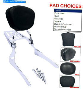 V[V[o[ 1998-2012 Boulevard C90 Intruder VL1500̂߂̉וbNSissy Bar̔w Sissy Bar Backrest with Luggage Rack for 1998-2012 Boulevard C90 Intruder VL1500