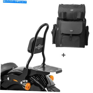 V[V[o[ bNtn[[\tgWW2020pSissy Bar CSM +e[obO Sissy Bar CSM + Tail Bag for Harley Softail Standard 2020 with rack