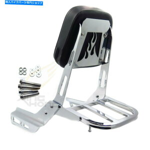 V[V[o[ z_VTX 1300C 1800C 05-11̂߂̉^̔wSissy Bar Pad̉ו̃bN05-11 Motor Flame Backrest Sissy Bar Pad Luggage Rack For Honda VTX 1300C 1800C 05-11