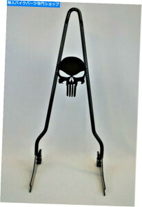 V[V[o[ 2010-2017ChOCh/t@bg{uNCbN[XpjbVXJVXo[ - 24 " 2010-2017 Wide Glide/Fat Bob Quick Release PUNISHER Skull Sissy Bar- 24"