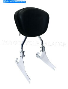 V[V[o[ NV[Xo[wpbh1984Abvn[[_rbh\\tgi200mmA^Cj Chrome Sissy Bar Backrest Pad 1984-up Harley Davidson Softail (200mm Rear Tire)