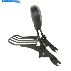 V[V[o[ [oun[[_rbh\ubNc[O2009 - 2019 Sissybar With Luggage Rack Removable Harley Davidson Black Touring 2009 - 2019