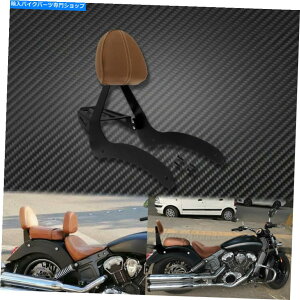 �V�[�V�[�o�[ �C���h�X�J�E�g2015-2020�̂��߂̒��F�̏�q�̔w�������Sissy Bar Rack�̎��t���t�B�b�g Brown Passenger Backrest Sissy Bar Rack Mounting Fit For Indian Scout 2015-2020