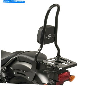 �V�[�V�[�o�[ �X�Y�L�N���҂̂��߂�Sissy Bar L3 M 800 05-09�ו����b�N�u���b�N�t�� Sissy bar L3 for Suzuki Intruder M 800 05-09 with luggage rack black