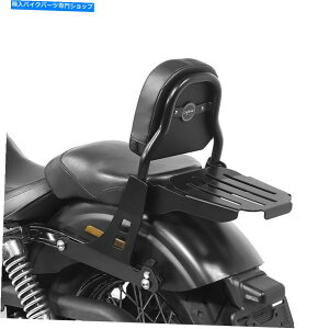 �V�[�V�[�o�[ �n�[���[�_�r�b�h�\���_�C�i���[���C�_�[S 16-17�u���b�NCSS�̂��߂̉ו��I�̂��΂̃o�[ Sissy bar with luggage rack for Harley Davidson Dyna Low Rider S 16-17 black CSS�y���s�A���i�z