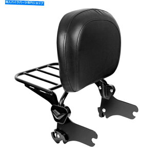 V[V[o[ Harley-Davidson Road King 97-08ubN̎O\Sissy Bar WוbN For Harley-Davidson Road King 97-08 Black Detachable Sissy Bar w Luggage Rack