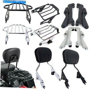 V[V[o[ n[[̂߂̎O\Ȕŵ΂̃o[/GAEBOוbN/hbLOn[hEFA Detachable Backrest Sissy Bar/Air Wing Luggage Rack/ Docking Hardware For Harley