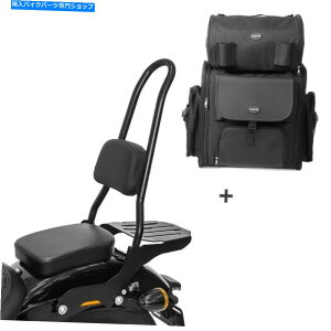 V[V[o[ n[[\tgXg[g{u18-21̂߂Sissy Bar CSXL +e[obO Sissy Bar CSXL + Tail Bag for Harley Softail Street Bob 18-21 with rack