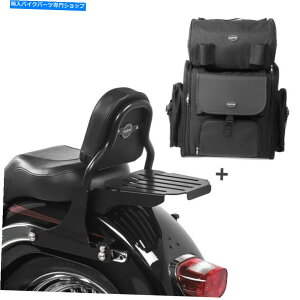 V[V[o[ n[[t@bg{[Ĉ߂Sissy Bar +e[obO/ LO 10-17bNt Sissy Bar + Tail Bag for Harley Fat Boy Special/ Lo 10-17 CSS with rack