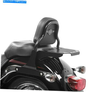 �V�[�V�[�o�[ �ו����b�N�u���b�N�t���n�[���[�N���X�{�[��08-11�̂��߂�Sissy Bar CSS�̏C�� Sissy bar CSS Fix for Harley Cross Bones 08-11 with luggage rack black�y���s�A���i�z