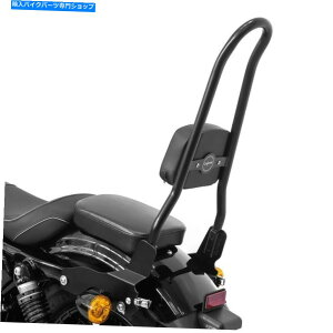 �V�[�V�[�o�[ �n�[���[�X�|�[�c�X�^�[1200���[07-09�u���b�N Sissy Bar Detachable Ohio XL for Harley Sportster 1200 Low 07-09 black