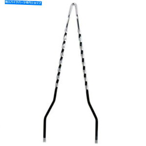 V[V[o[ TCNrW18 "ubNcCXgXeBbNSissy Bar" Wn[[f Cycle Visions 18" Black Twisted Sticks Sissy Bar for 8.25-8.75"W Harley Models