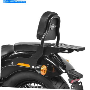�V�[�V�[�o�[ Sissy Bar CSS Harley Suspail Deluxe 18-20�ו����b�N�u���b�N Sissy bar CSS Fix for Harley Softail Deluxe 18-20 luggage rack black�y���s�A���i�z