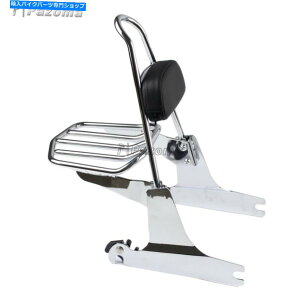 V[V[o[ n[[\tga Deuce FXSTD 01̂߂̎O\Sissy Bar̔ww /וbN Detachable Sissy Bar Backrest w/Luggage Rack For Harley Softail Deuce FXSTD 01