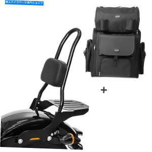 V[V[o[ bNtn[[\teCfbNX18-20pSissy Bar CSL +e[obO Sissy Bar CSL + Tail Bag for Harley Softail Deluxe 18-20 with rack
