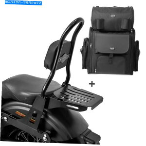V[V[o[ n[[_CiXg[g{u09-17AbNt̒჉C_[SpSissy Bar CSM +e[obO Sissy Bar CSM + Tail Bag for Harley Dyna Street Bob 09-17, Low Rider S with rack