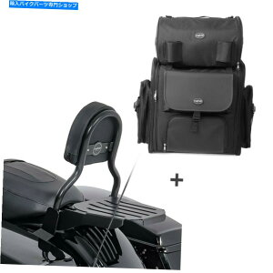 V[V[o[ bNtn[[c[O14-20pSissy Bar Cl +e[obO Sissy Bar CL + Tail Bag for Harley Touring 14-20 with rack