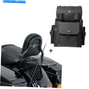 V[V[o[ bNtn[[c[O14-20̂߂Sissy Bar CXS +e[obO Sissy Bar CXS + Tail Bag for Harley Touring 14-20 with rack