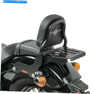 �V�[�V�[�o�[ �n�[���[�\�t�g�X����18-20�u���b�NCSS�̂��߂̉ו��I�̂���Sissy Bar Sissy bar with luggage rack for Harley Softail Slim 18-20 black CSS�y���s�A���i�z